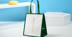 What are the material of the shopping bag?