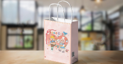 How to make a portable gift bag