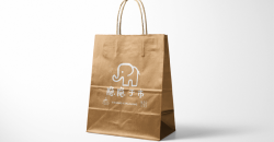Kraft paper bag factory design printing case