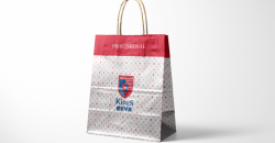 Kraft paper bag factory design printing case