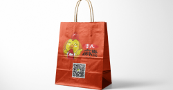 Exquisite takeaway bag design custom case