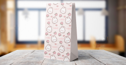 How to design the brewed milk tea bag