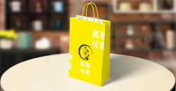 How to design the single handle of milk tea bag