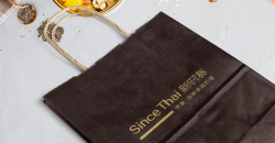 "Simple Aesthetics · Kraft Paper Handbag"--Simple Aesthetic Concept without Losing Connotation 