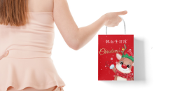 Design concept of high-grade tea tote bag