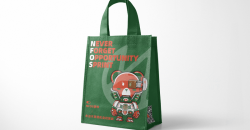 Non-woven shopping bag design printing