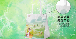 Plastic gift bags 