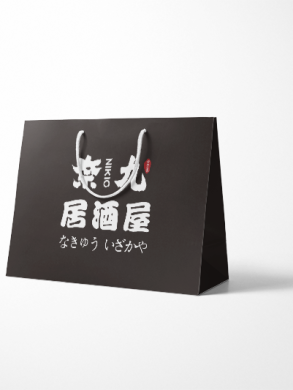 Coated paper handbag printing production case
