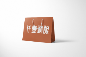 Enterprise shopping bag design printing case