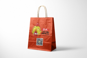 Exquisite takeaway bag design custom case
