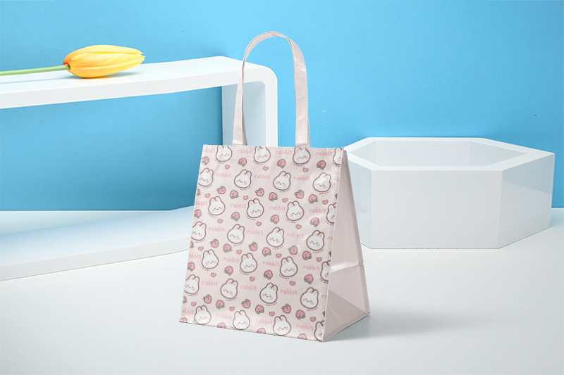 Shopping bag creative painting