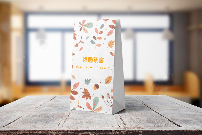 Milk tea bag手拎袋的表现手法有哪些